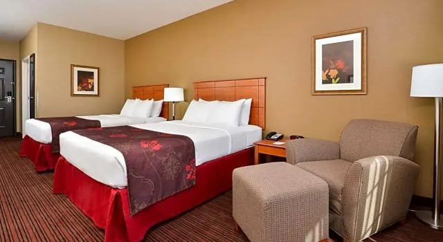 Deluxe firedobbelt værelse Best Western Blackwell Inn