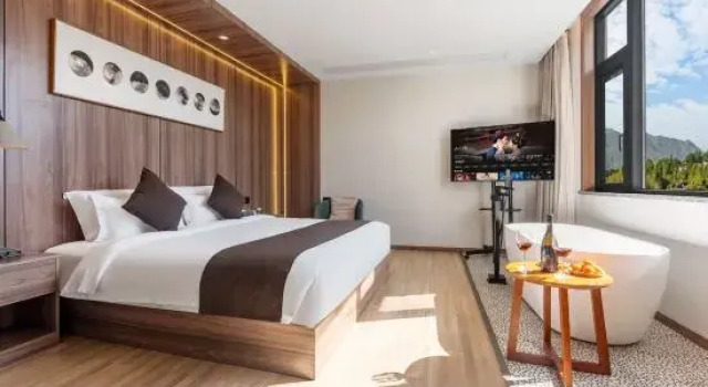 Люкс Jiangxi Jingnan Nanyuan Inn