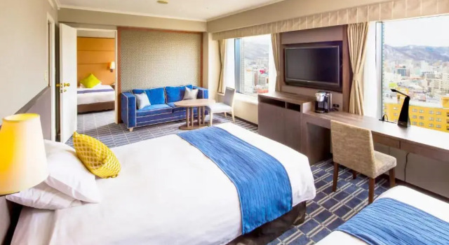 Семейный номер Standard Premier Hotel Nakajima Park Sapporo