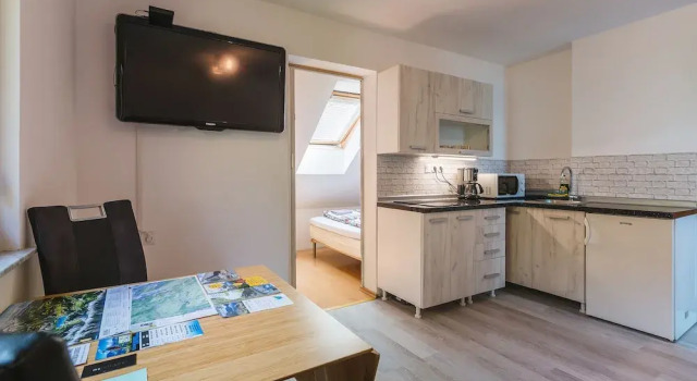 Апартаменты c 1 комнатой с видом на сад Apartments Lake Bohinj Medja
