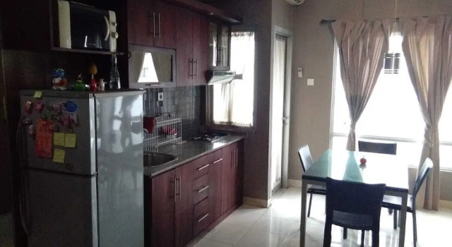 Семейные апартаменты с 2 комнатами Apartment Sudirman Park 2 Bedrooms & 2 Bathrooms Jakarta
