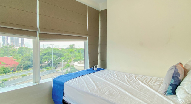 Comfy and Spacious 3BR with Extra Room Grand Kamala Lagoon Apartment By Travelio, Rezervovat Apartmán Bekasi West Java