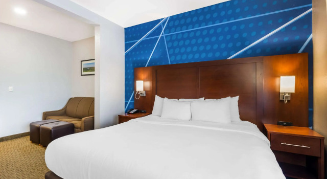 Двухместный люкс Comfort Suites Omaha East-Council Bluffs