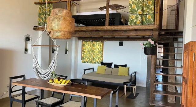 Номер Standard с видом на море Casa Versace Salvador - Colonial House