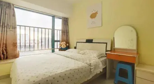 Семейный люкс с 2 комнатами Shenzhen Jufuyuan Apartment