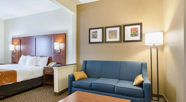 Двухместный люкс Quality Suites Springdale West I-49