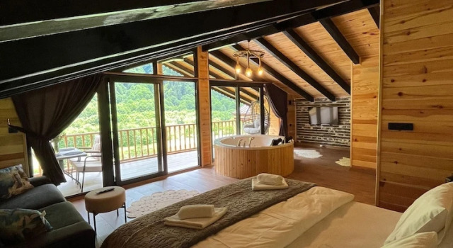 Апартаменты Deluxe с балконом Hayvore Loft
