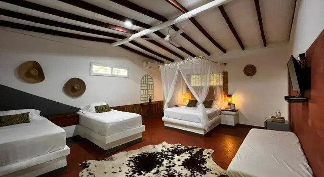Четырёхместный номер Standard Waka Hotel Rural