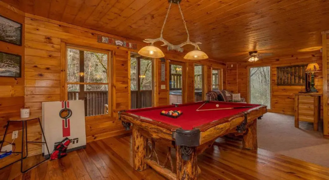 Voted #1 Cabin in Smokys! Spa Arcade Private Creek