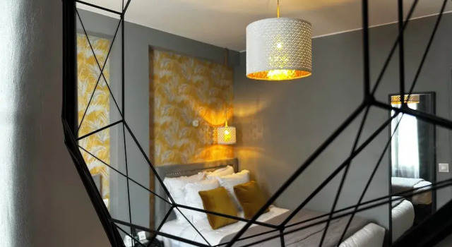 Двухместный номер Deluxe Le Boeuf Couronné - Hôtel & Restaurant Chartres- Logis Hotels
