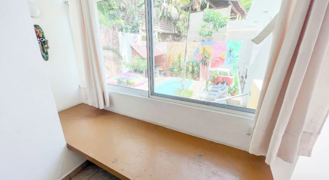 Семейный номер Standard с красивым видом из окна ITH Sayulita Amazing Surf Hostel