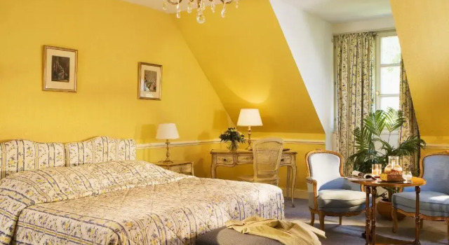Двухместный номер Superior с балконом Hôtel Château de l'Ile