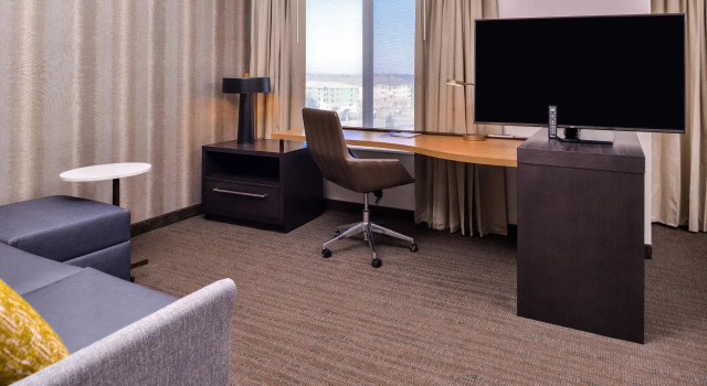 Двухместная студия Residence Inn by Marriott Charlotte Steele Creek