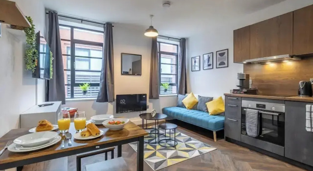 1 Bed Flat - Sleeps 4 - Pets - Parking - Wifi, Забронировать Отель Отели Англии 3 звезды, 3*