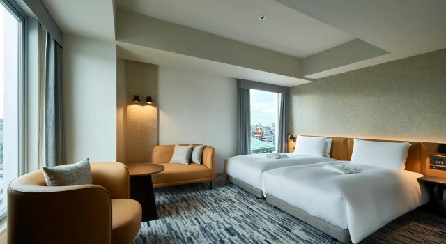 Двухместный номер Superior Corner The Gate Hotel Ryogoku by Hulic