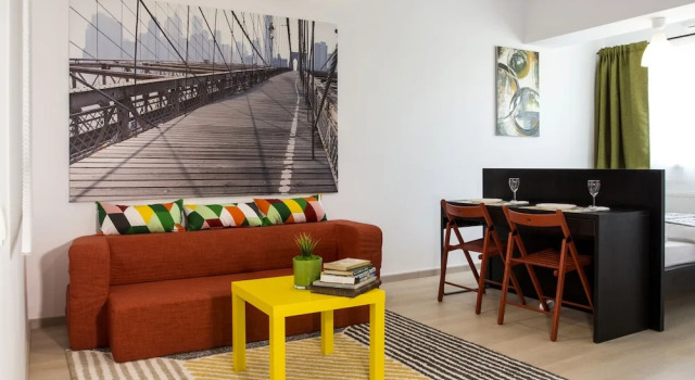 Двухместная студия Comfort с видом на город Studio R by MRG Apartments