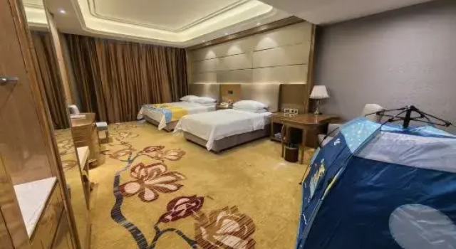 Семейный номер Deluxe Vienna Hotel Wanda Square