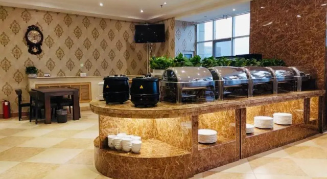 GreenTree Inn Zaozhuang Tengzhou Jiefang Road Business Hotel, Book Hotel Hoteller i Tengzhou med parkering, Parkering