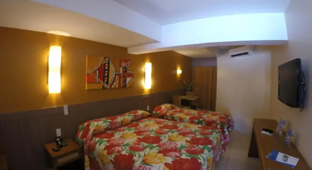 Трёхместный номер Standard с видом на море Lumar Hotel PontaNegra