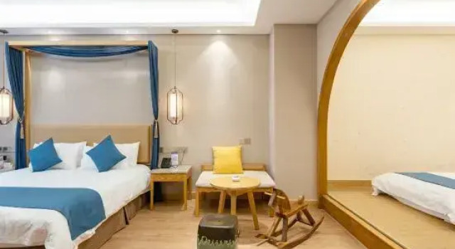 Люкс Deluxe Ningbo Ninghaixia Guesthouse Hotel (Xuxiake Avenue Branch)