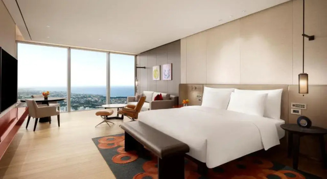 Двухместный номер с видом на море Grand Hyatt Jeju