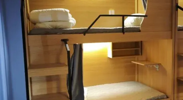 Кровать в общем номере (мужской номер) Qingfeng Xulai Apartment Hotel (Changsha Railway Station Subway Exit)