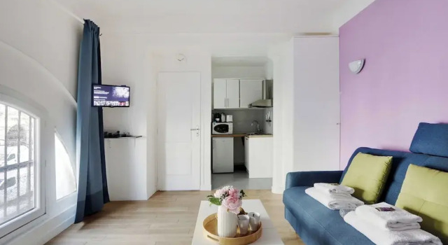 Atypical Bright Studio - 2P - Gare du Nord, Забронировать Апарт-отель Апарт-отели Парижа, рядом с Северный вокзал, Апарт-отель