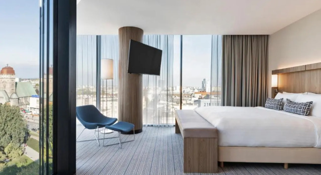 Двухместный полулюкс с видом на город Courtyard by Marriott Szczecin City