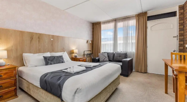 Standard- dobbelt værelse Bendigo McIvor Motor Inn