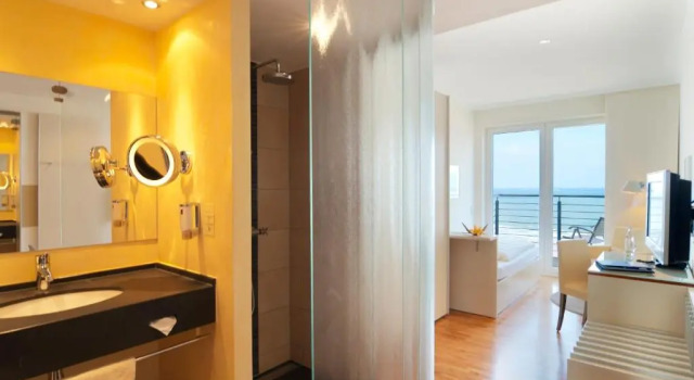 Одноместный номер Standard с видом на озеро Strandhotel Georgshöhe