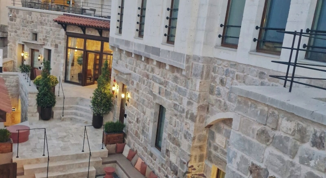 Люкс Deluxe с видом на внутренний двор Cybele in Cappadocia