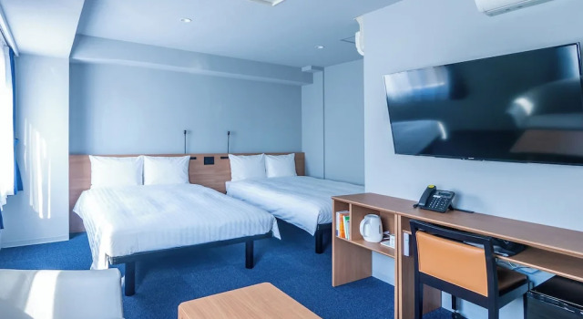 Двухместный семейный номер Standard Toyoko Inn Nagasaki Ekimae