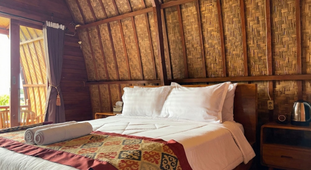 D'Taman Cabin Kintamani, Rezervovat Rekreační dům Hotely v Bali s bazénem, Bazén