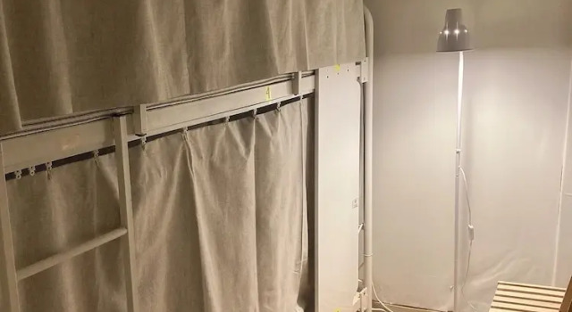 Кровать в общем номере (женский номер) Цокольный этаж Yakorea Hostel Dongdaemun