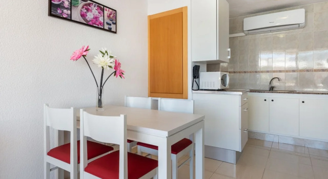 Апартаменты c 1 комнатой с балконом и с частичным видом на море Apartamentos Lido