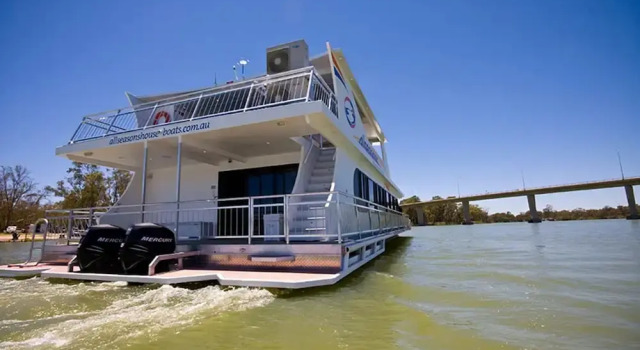 All Seasons Houseboats, Забронировать Дом для отпуска Милдьюра Mildura Region, рядом с Mildura Formula K Grand Prix Go Karts