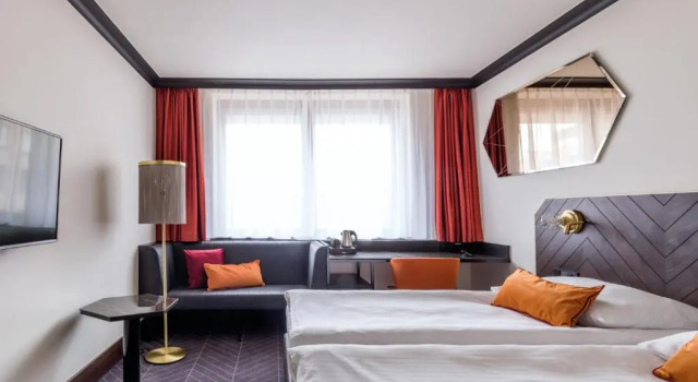 Executive Dvoulůžkový s manželskou postelí pokoj Diplomat Hotel Prague