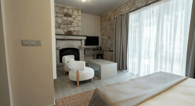 Номер Standard с видом на бассейн Palm Alaçatı Boutique Hotel