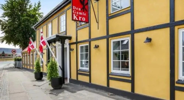 Den Gamle Kro Hornslet, Reserva ahora Hotel Hoteles en Vestjylland con aparcamiento, Aparcamiento