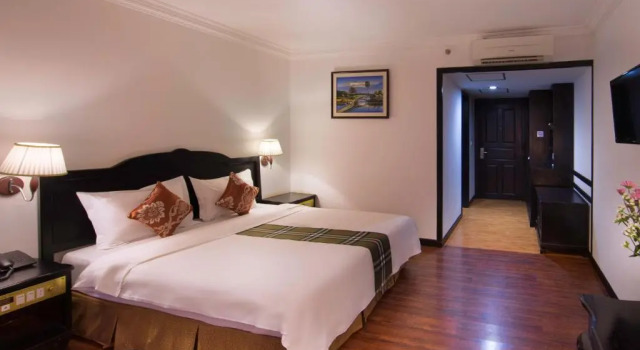 Двухместный номер Deluxe с видом на город Smiling Hotel