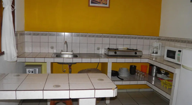 Студия c 1 комнатой с видом на сад Cabinas El Colibri, Apart Hotel