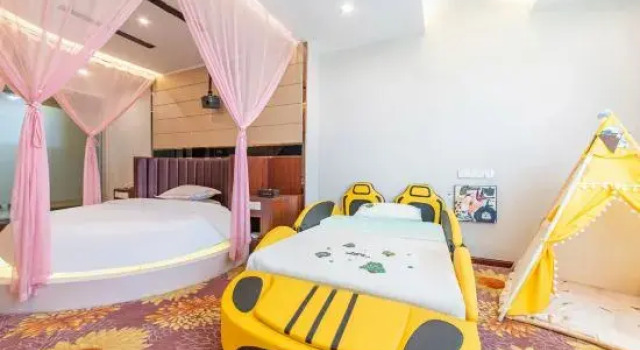 Люкс Ruting Garden Hotel (Hangzhou South Railway Station Shuangqiao Metro Station)