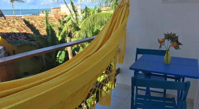Апартаменты c 1 комнатой с балконом Flats Morro de São Paulo