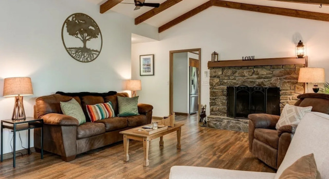 Spy Rock - 3 Br Cabin, Boek Vakantiehuis Maggie Valley Appalachian Mountains