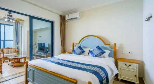 Тент с 2 комнатами с видом на море Huidong Shuangyue Bay Wanyue Apartment (Vanke Phase 2)