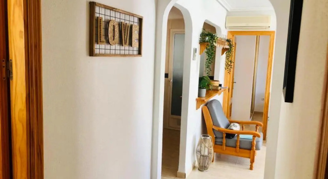 Ático de lujo en primera línea 2 balcones con vistas al mar, Vera Playa