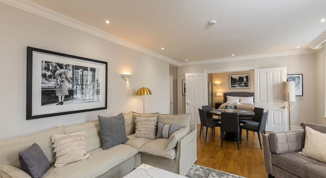 Апартаменты с 2 комнатами с балконом JOIVY Stylish Flat near Mayfair & Piccadilly Circus
