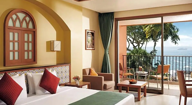 Двухместный номер Deluxe с видом на море Taj Cidade de Goa Heritage, Goa