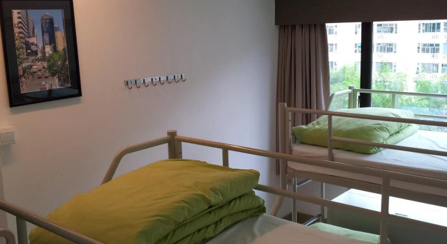 Кровать в общем номере YHA Mei Ho House Youth Hostel