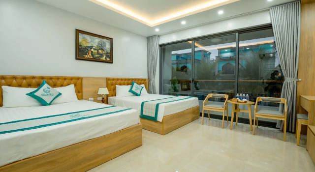 Четырёхместный номер Deluxe Green Tree Hotel Phú Quốc
